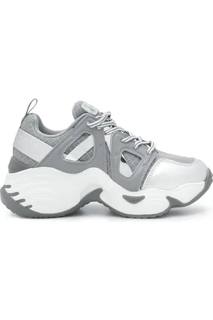 Emporio Armani Tenis bajos con suela gruesa