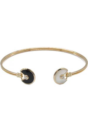 Cartier Pulsera Amulet en oro rosa de 18kt con diamantes y ónix 2010