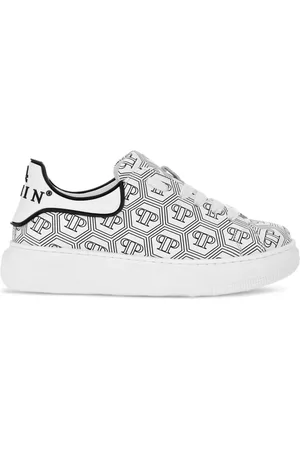 Philipp Plein Tenis bajos con monograma