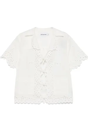Self-Portrait Camisa con bordado