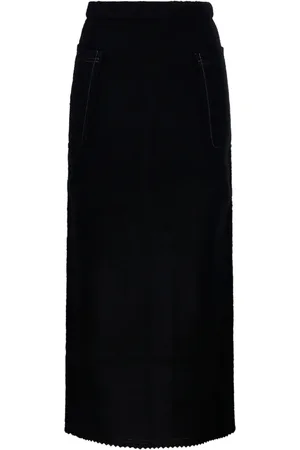 Max Mara Falda larga tejida
