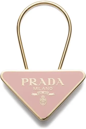 Prada Dije de metal triangular