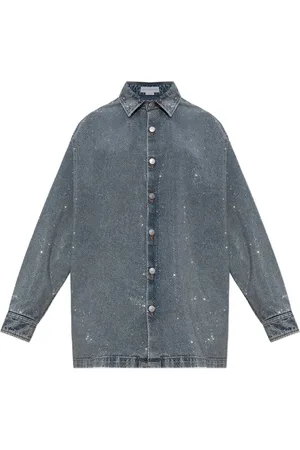 Stella McCartney Camisa con detalles de strass