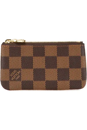 LOUIS VUITTON Monedero Pochette Cles en Damier Ebene 2016