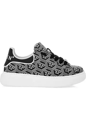 Philipp Plein Tenis bajos con monograma