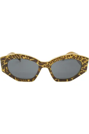 Céline Lentes de sol con estampado de leopardo 2020