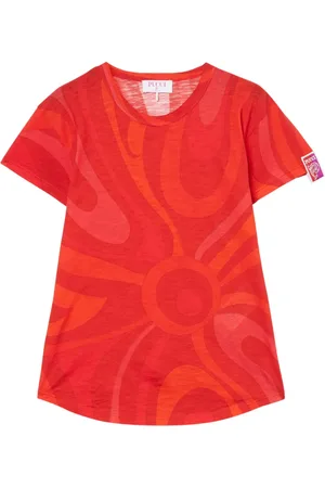 Puccini Playera con estampado abstracto