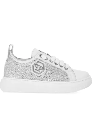 Philipp Plein Tenis con detalles de cristal