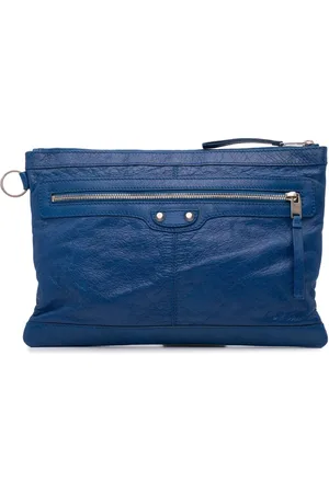 Balenciaga Bolsa de mano Motocross Classic Clip M de piel de cordero 2015
