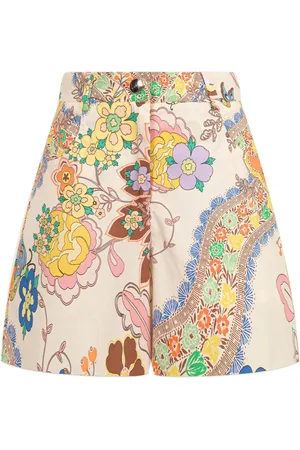 Etro Bermudas con estampado floral