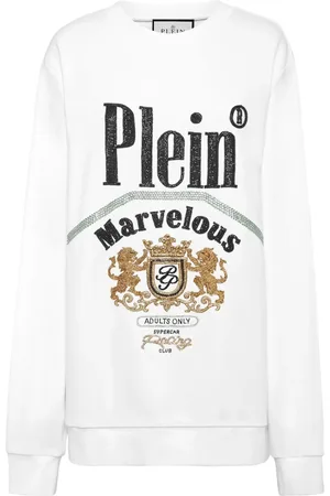 Philipp Plein Sudadera con logo y detalles