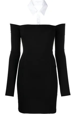 Patrizia Pepe Vestido corto con cuello removible