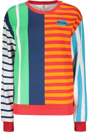 Moschino Sudadera con motivo de rayas