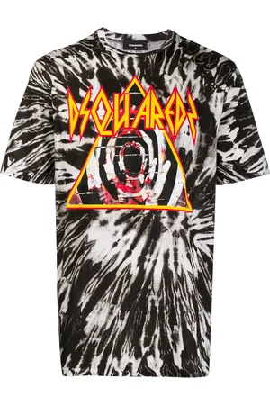 Dsquared2 Playera con estampado tie-dye