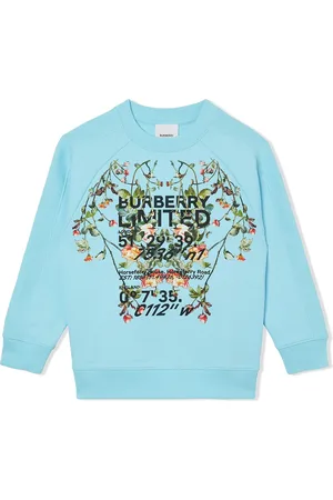 Burberry Sudadera con estampado Montage
