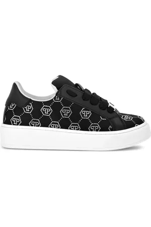 Philipp Plein Tenis con detalles del monograma