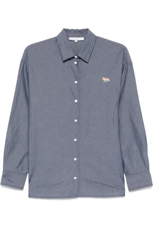 Maison Kitsuné Camisa con parche Fox