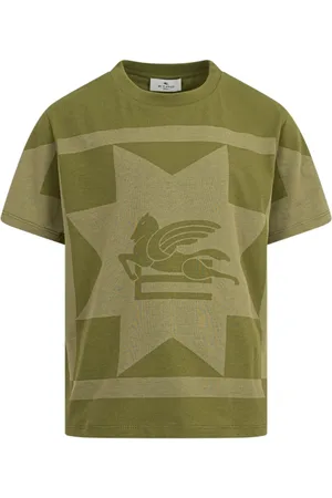 Etro Playera con logo estampado