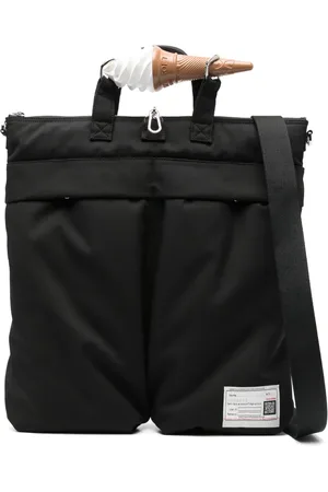 Maison Mihara Yasuhiro Tote con parche del logo