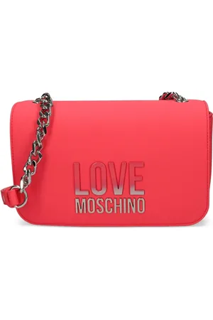 Moschino Bolsa crossbody con letras del logo