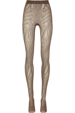 Wolford Pantimedias con motivo de serpiente