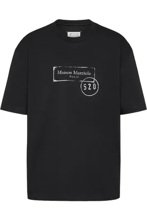 Maison Margiela Playera con logo estampado