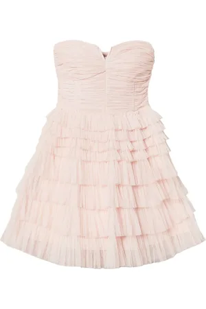 Twin-Set Vestido con detalle a capas