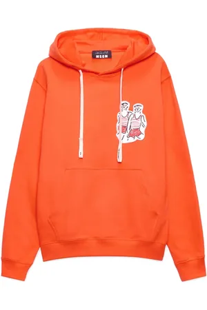 Msgm Sudadera con capucha de algodón
