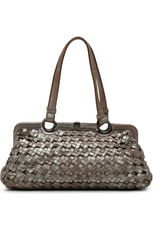 Bottega Veneta Bolsa de hombro Frame en Intrecciato 2000-2007 de edición limitada