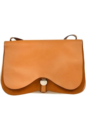 Hermès Bolsa de hombro Toile Vache Liege Sac Colorado GM 2005