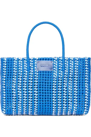 Msgm Tote con parche del logo