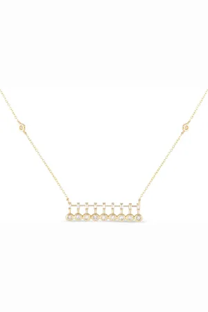 LB Exclusive Collar en oro amarillo de 14kt con diamante