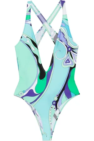Puccini Traje de baño con estampado gráfico