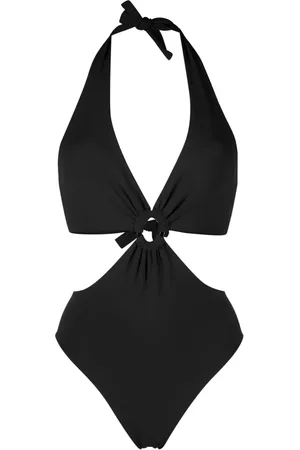 FISICO Traje de baño con cuello halter