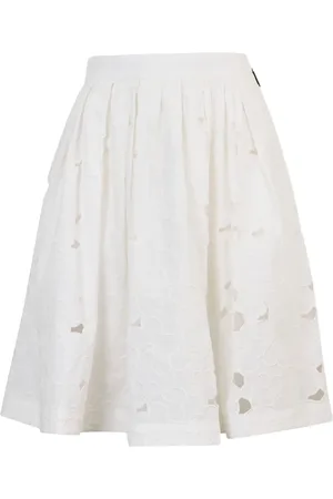 Msgm Falda con encaje Sangallo