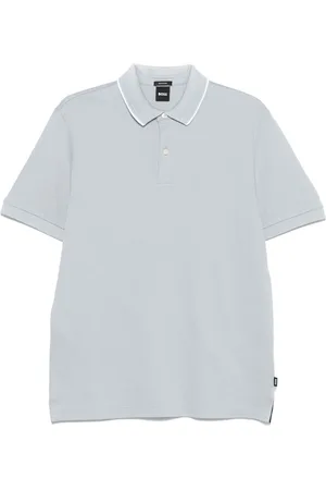 HUGO BOSS Playera tipo polo texturizada