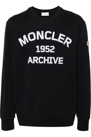 Moncler Sudadera con logo afelpado