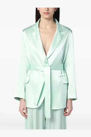 SEMICOUTURE Blazer de satén