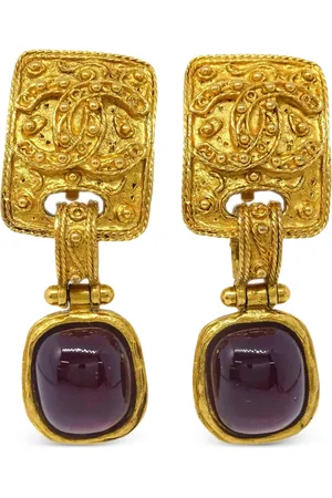 CHANEL Aretes con dije 1994