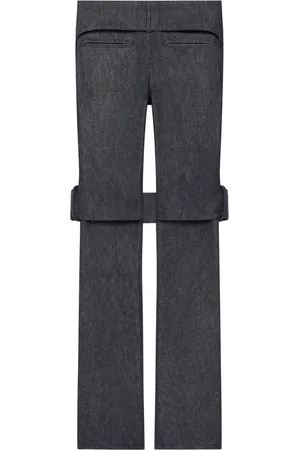 Courrèges Pantalones con detalle de aberturas