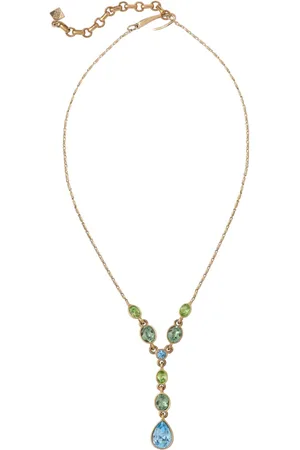 Givenchy 1990s gold plated necklace