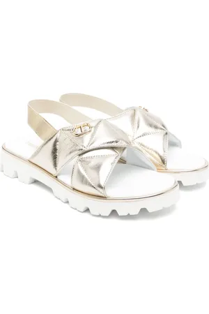 Twin-Set Sandalias metalizadas