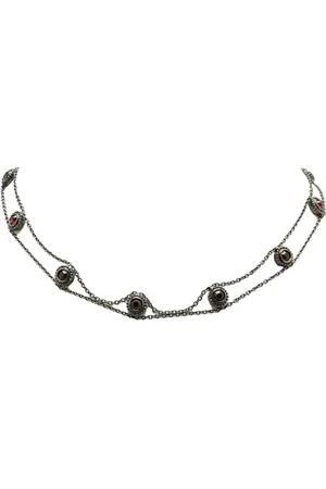 Dior Collar en plata con cristales del siglo XX