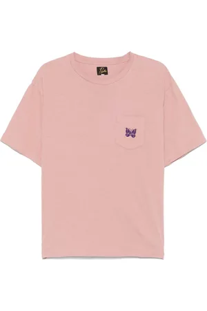 Pins & Needles Playera con mariposa bordada