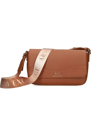 Armani Exchange Bolsa crossbody con logo estampado