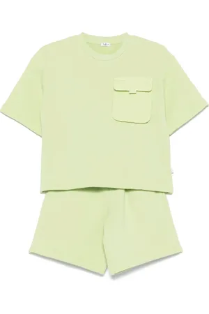 Il gufo Set de shorts y playera con volantes