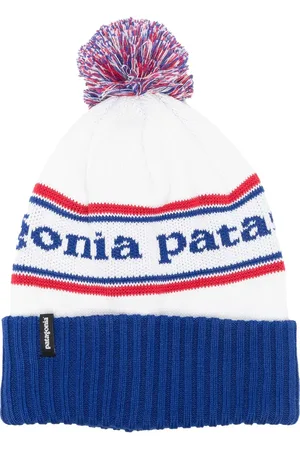 Patagonia Gorro tejido con logo de intarsia