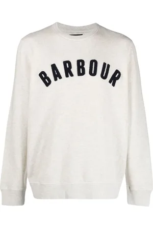 Barbour Playera con logo afelpado