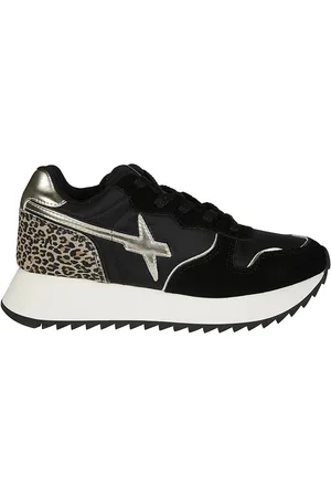 W6YZ Tenis con estampado de leopardo