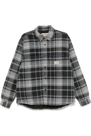 STUSSY Camisa Heavy Washed Plaid